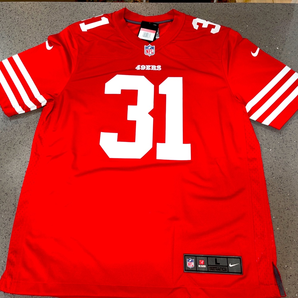 San Francisco 49ers Nike on the field jersey size large